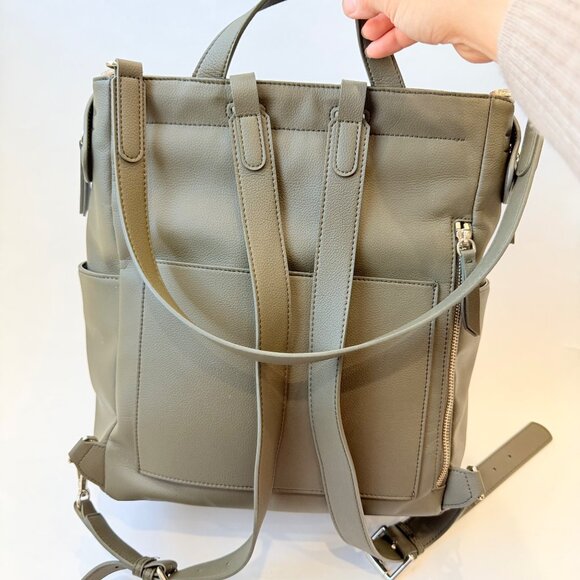 Mina Baie Kinney Backpack Vegan Full Sage - Picture 2 of 14